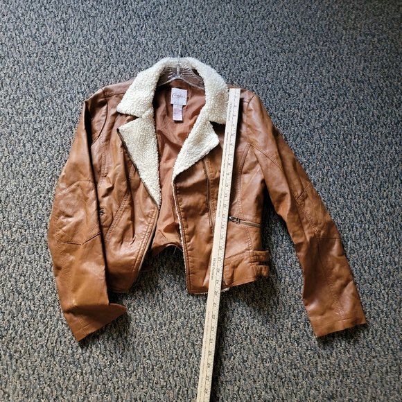 Candie's Jackets & Coats Vintage Candies Faux Leather Bomber Jacket